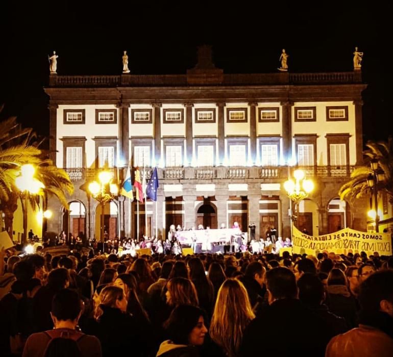 8M - Manifestación del Día de la Mujer en Las Palmas de Gran Canaria