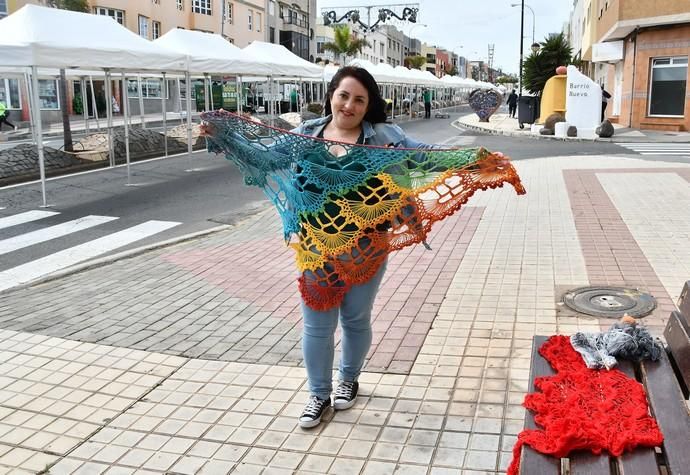 14/11/2019 CARRIZAL. INGENIO. Monataje de la Feria del Sureste en la Avenida Carlos V de Carrizal. Fotógrafa: YAIZA SOCORRO.  | 14/11/2019 | Fotógrafo: Yaiza Socorro