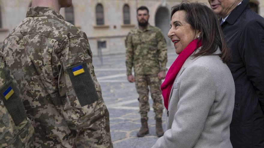 Robles reafirma el apoyo de España a Ucrania en el segundo aniversario de la guerra: &quot;Es la causa de la libertad&quot;