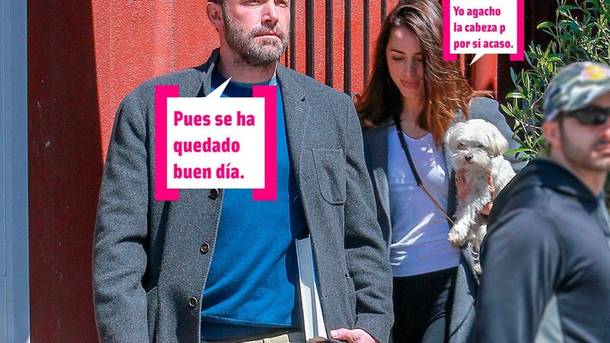 Ben Affleck y Ana de Armas en Los Ángeles