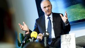 Entrenador sueco Sven-Göran Eriksson admite que le queda un año de vida como máximo