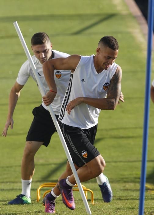 Las mejores fotos del entrenamiento del Valencia CF