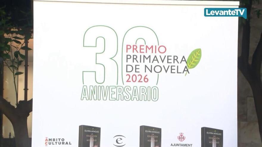 València será escenario de la entrega del Premio Primavera de Novela
