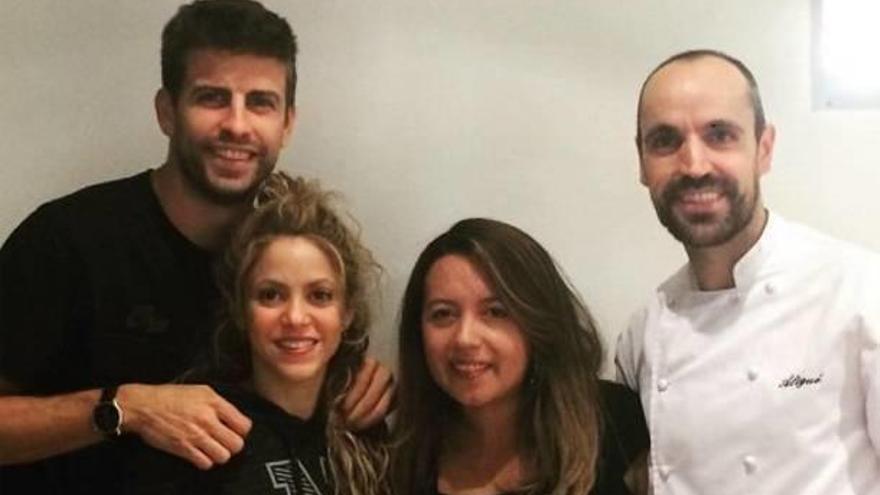 Piqué i Shakira, al restaurant manresà