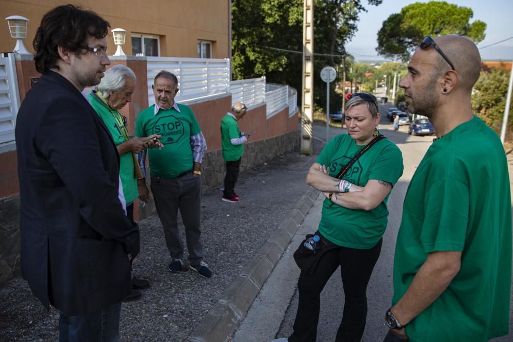 Aturen el desnonament d'una família amb menors a Caldes de Malavella