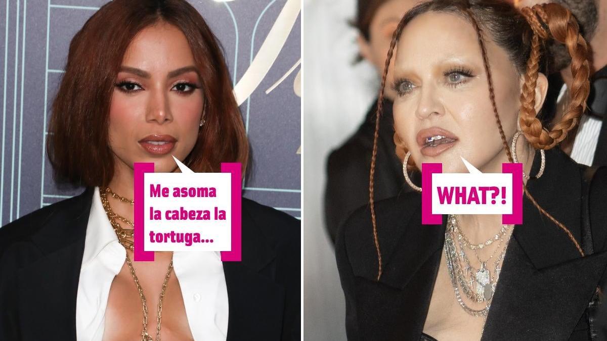 Anitta y Madonna, la colaboración que acabó en el baño