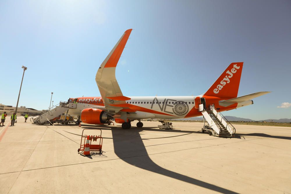 EasyJet crecerá un 27% esta temporada alta en Son Sant Joan