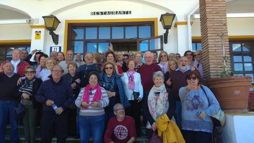 Jubilados de UGT, en Aguadulce