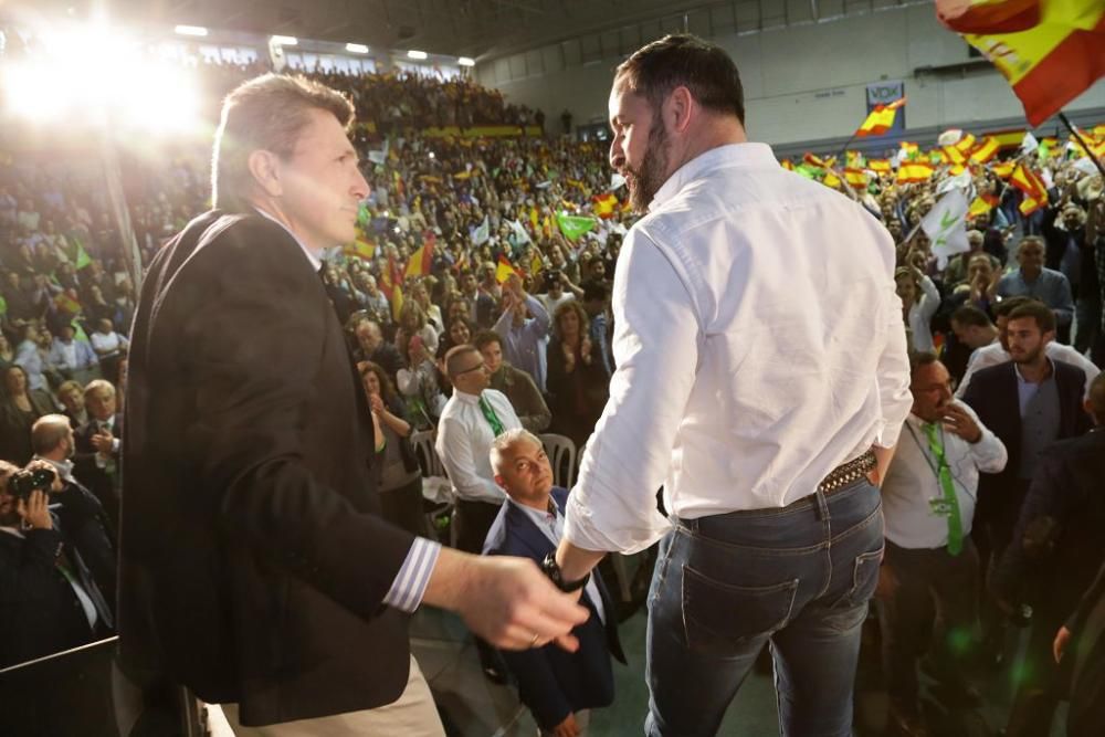 Acto de campaña de Vox en Murcia