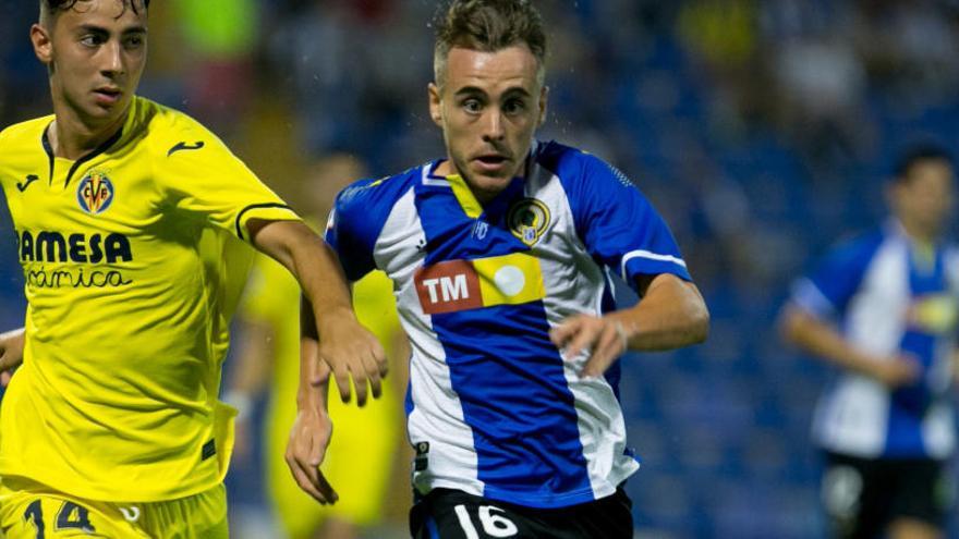 Víctor Olmedo, ante el Villarreal B