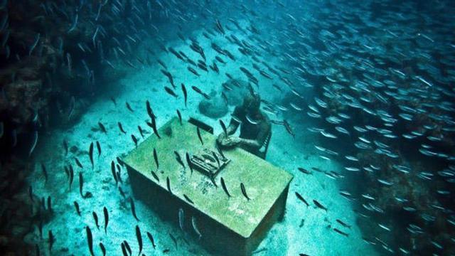 El museo de Cancún.