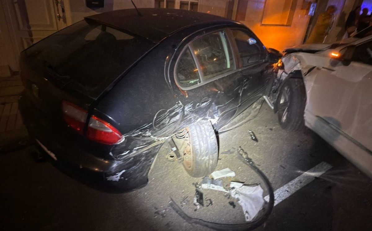 Los otros dos vehículos del accidente de Vilanova.