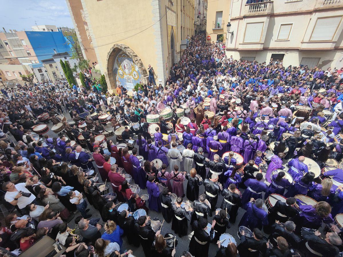 L'Alcora volverá a vivir este Viernes Santo toda la espectacularidad de la Rompida de la Hora.