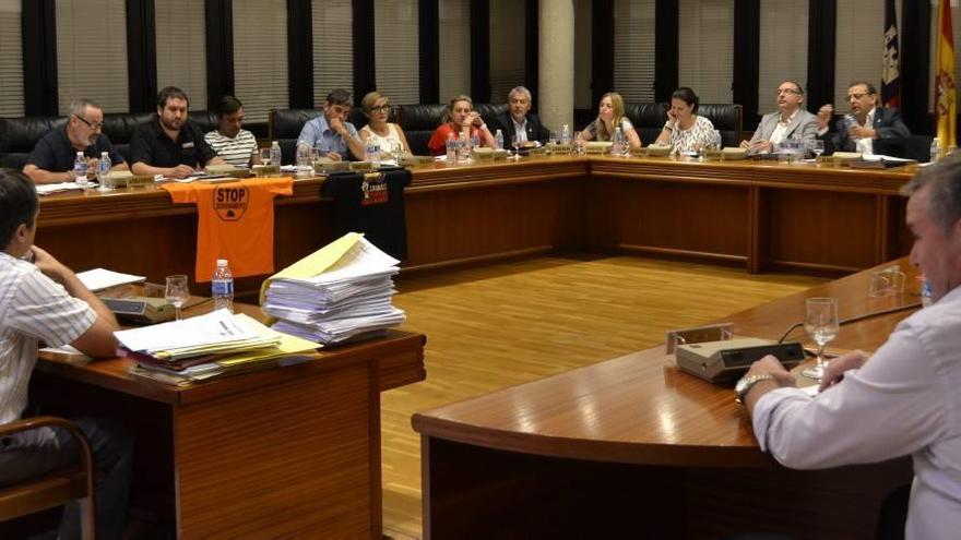 Imagen del pleno ordinario celebrado ayer tarde en el ayuntamiento de Calvià.