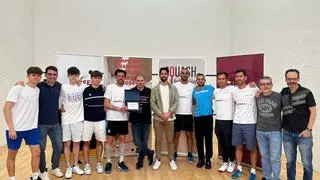Otro título nacional para el club de squash de Algemesí