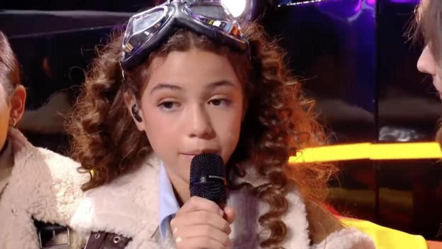 El divertido momento de Sandra Valero en Eurovisión Junior 2023.
