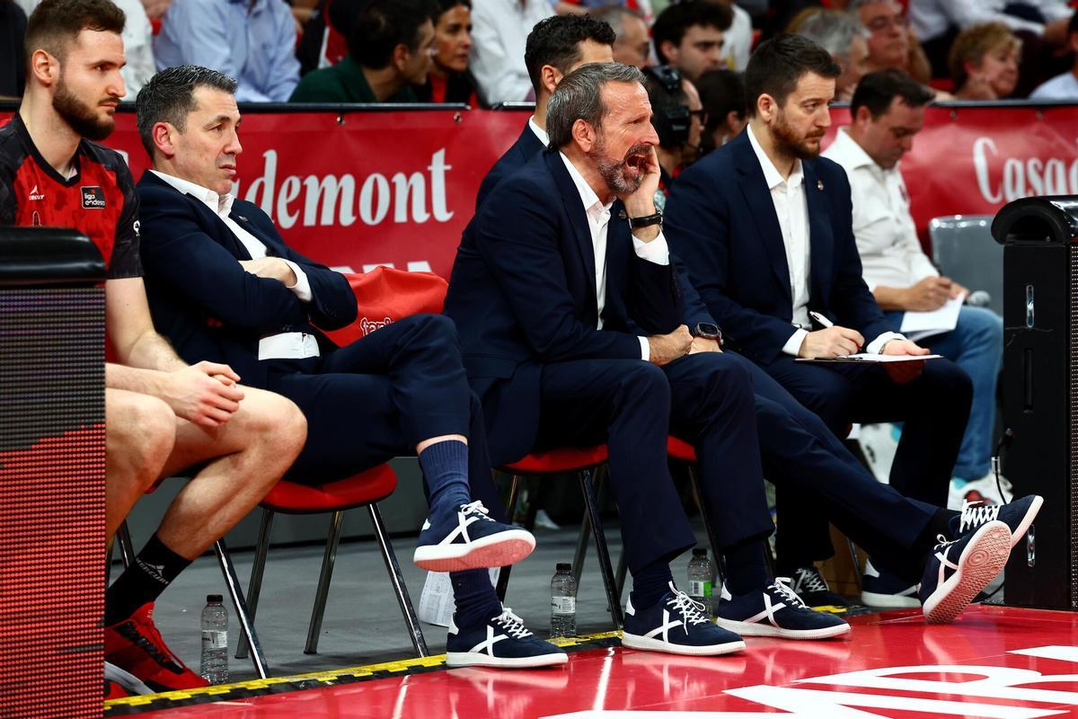 PARTIDO DE LIGA BALONCESTO ACB LIGA ENDESA, CASADEMONT ZARAGOZA - HIPOS LLEIDA LERIDA, PABELLO PRINCIPE FELIPE