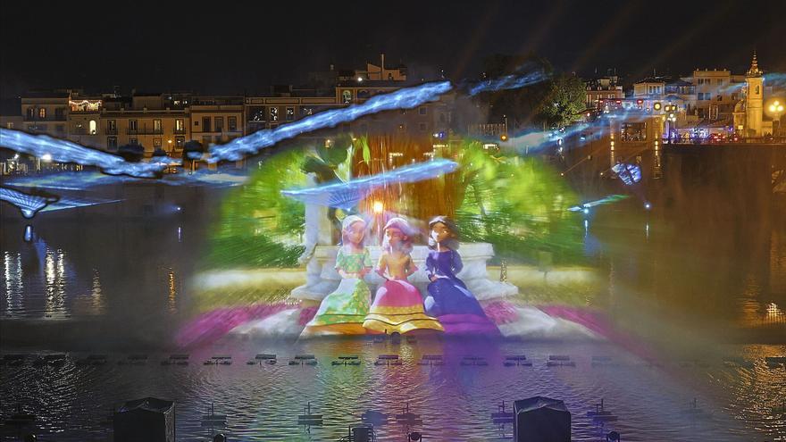 Vídeo | Navigalia estrena su nueva edición en el río: los Reyes Magos recorren Sevilla en busca de los regalos perdidos