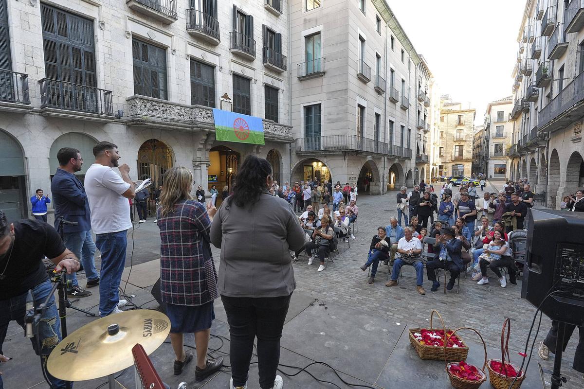 Les imatges de l'acte del Dia Internacional del Poble Gitano
