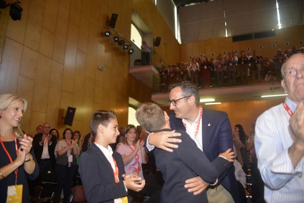 Clausura del congreso del PSRM en Cartagena