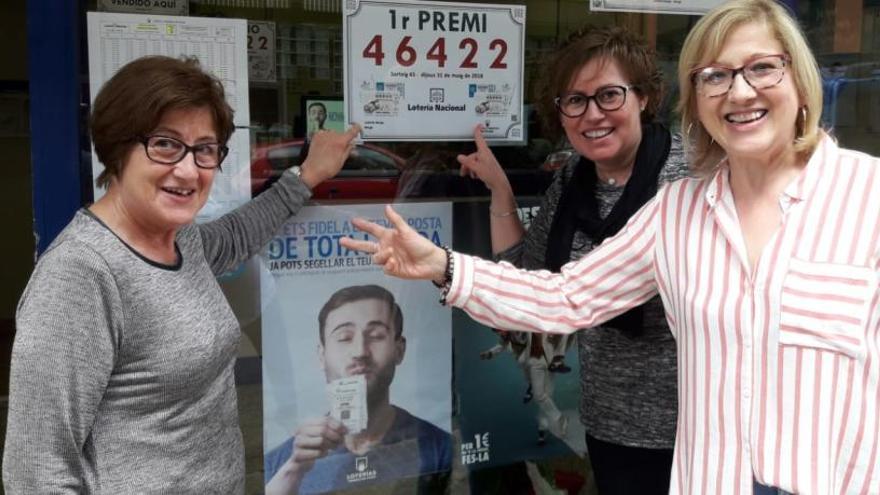 La loteria deixa un premi de 300.000 euros a Berga