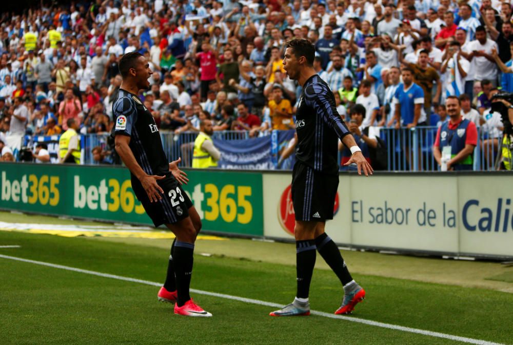 El Reial Madrid guanya la Lliga a Màlaga (0-2)