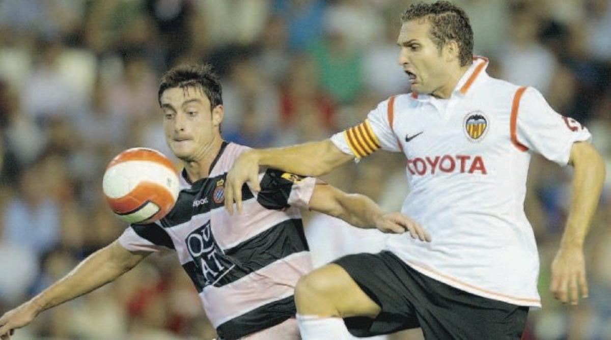 Riera y Baraja, goleadores del duelo en octubre de 2007