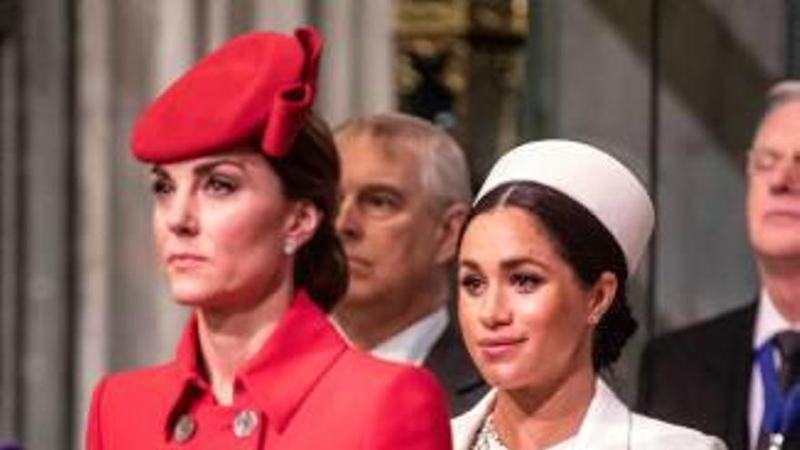 Catherine y Meghan juntas en Londres