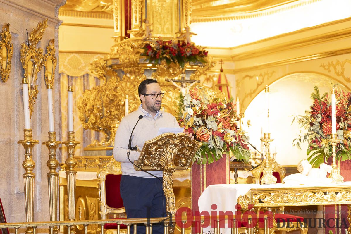 Así ha sido el concierto de Navidad protagonizado por los coros escolares de Caravaca en la Basílica de la Vera Cruz
