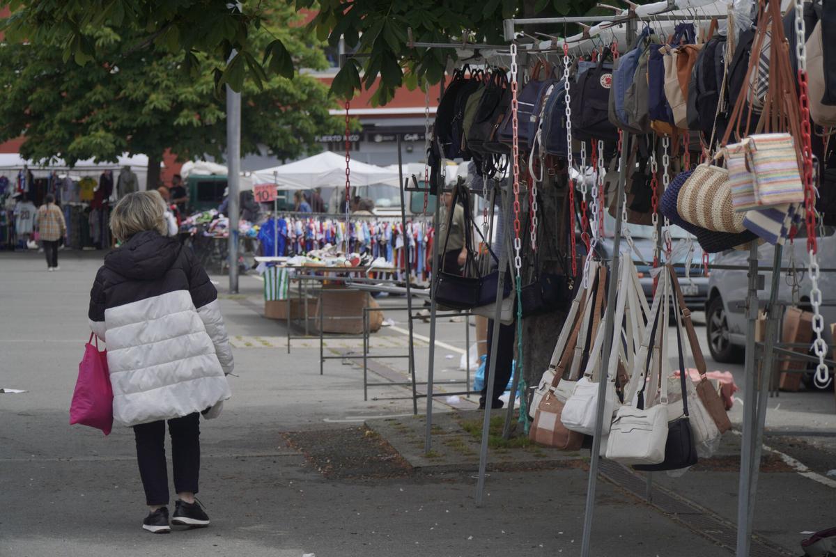 El mercadillo de A Sardiñeira este martes