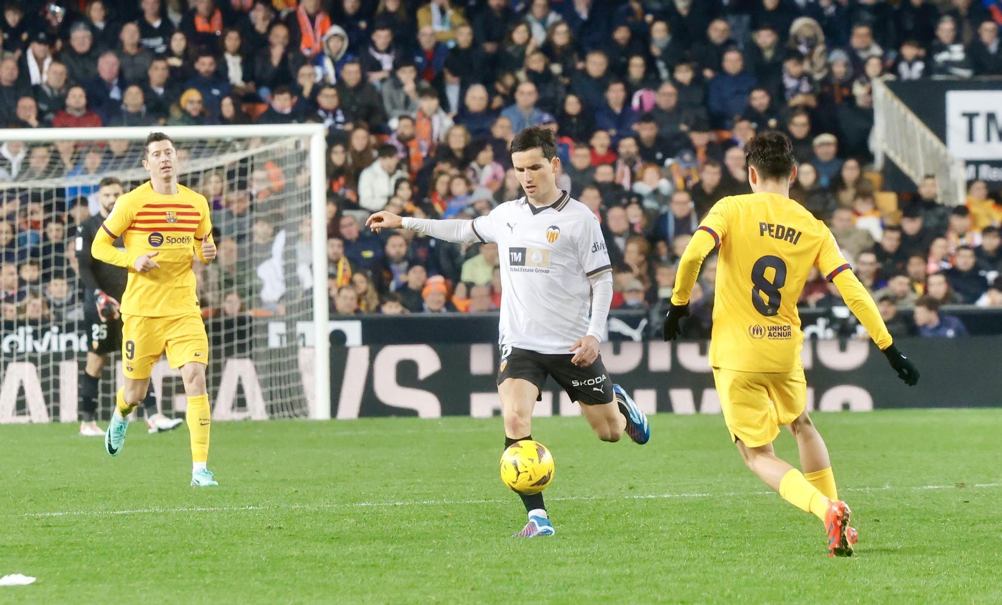 Valencia - Barça en imágenes