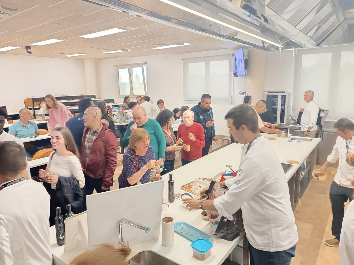 Los 'show cookings' han triunfado entre los alumnos