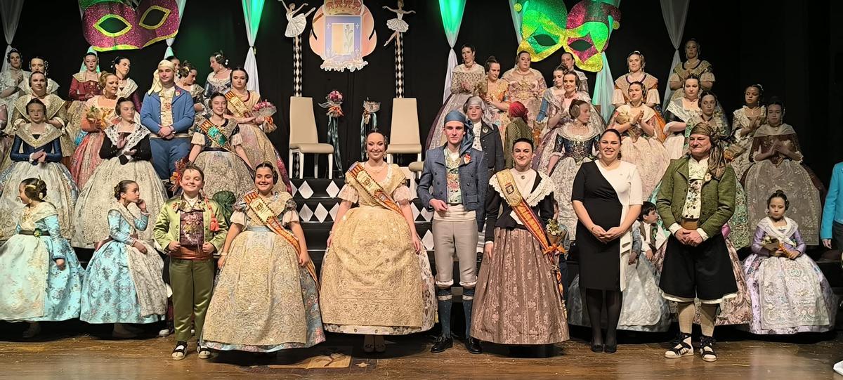 Presentación de la falla La Carrasca.