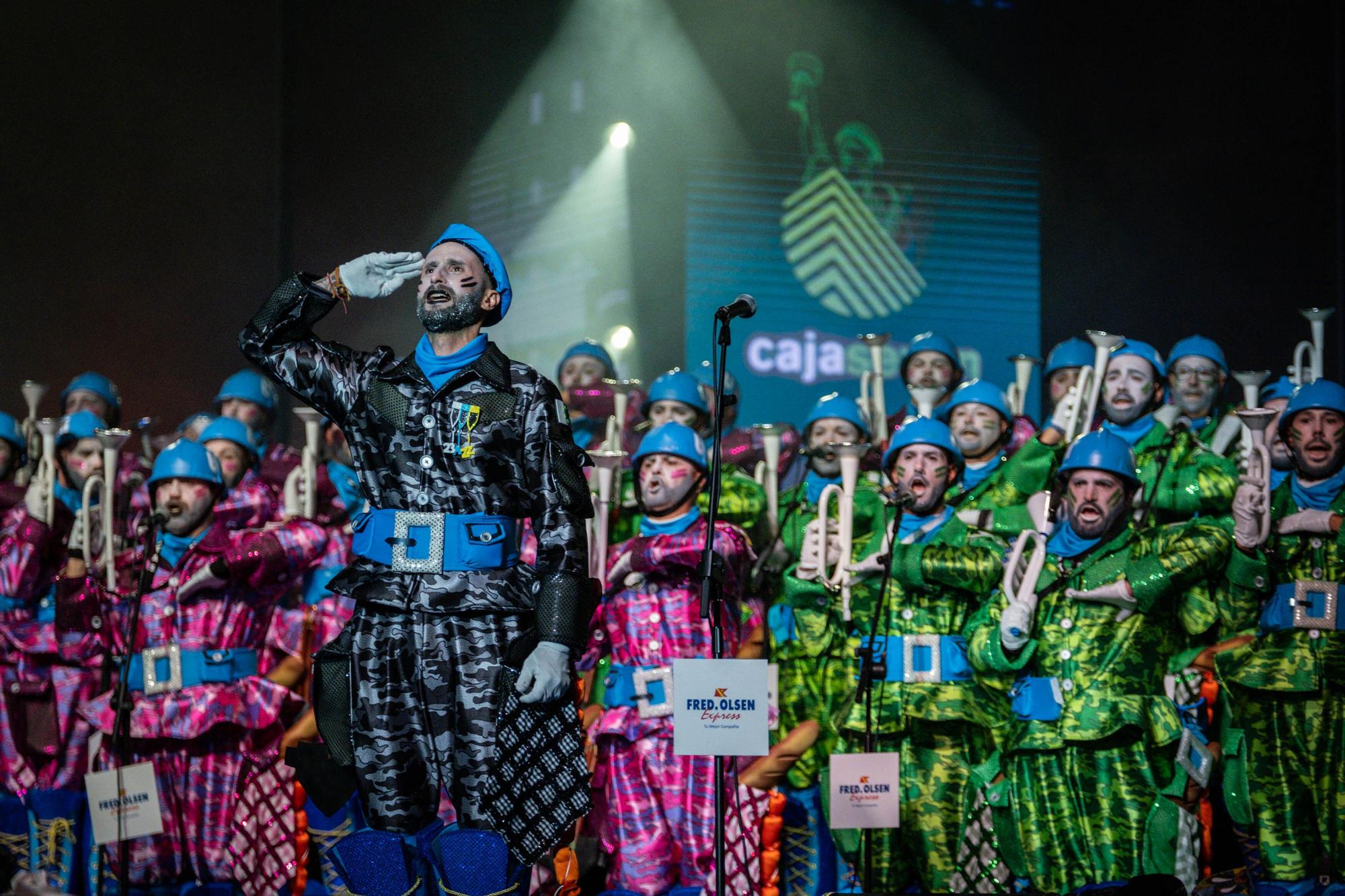 Primera fase de murgas adultas del Carnaval de Santa Cruz de Tenerife 2023