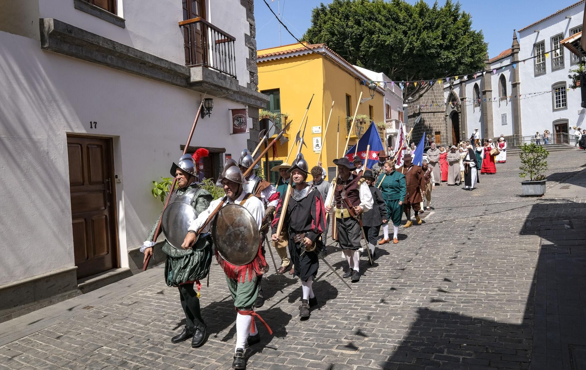 Recreación de la Batalla del Batán en Santa Brígida. 