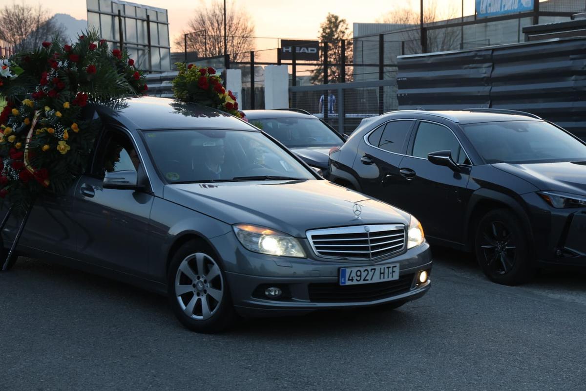 Familiares y amigos despiden a Tejero en Xàtiva