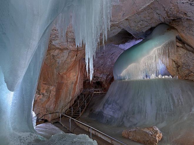 Cueva Eisriesenwelt en Austria