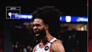 Coby White, autor de un mate espectacular
