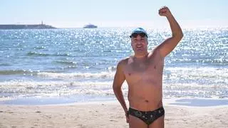 Cruzar el Lago Ness a nado: el reto de un oriolano con discapacidad para seguir rompiendo barreras