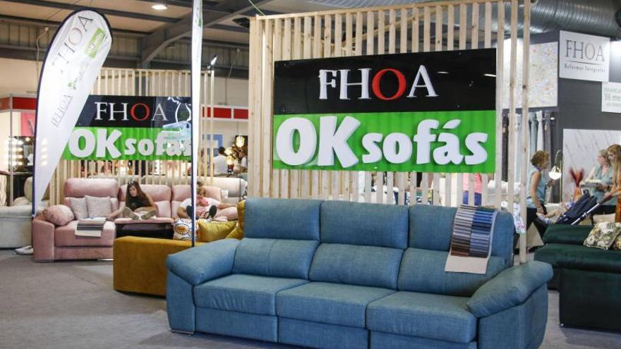 Sofás, muebles y todo para el descanso, en la mayor superficie de  decoración presente en la Feria - La Nueva España