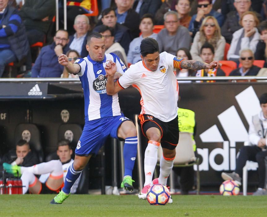 Valencia - Deportivo, en imágenes