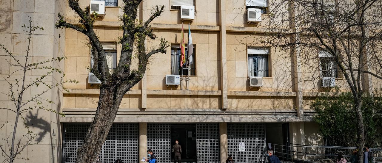 Edificio de la Audiencia Provincial de Badajoz.