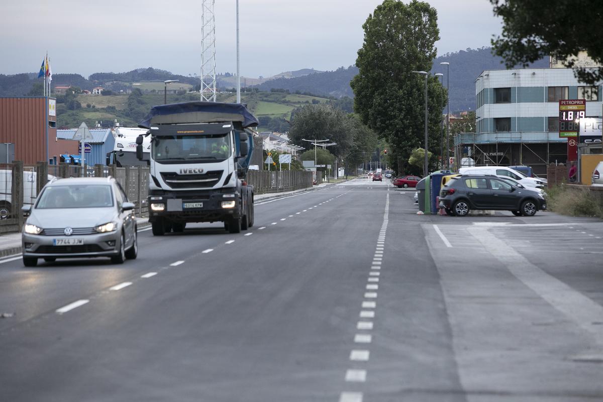 La avenida Conde Guadalhorce de Avilés