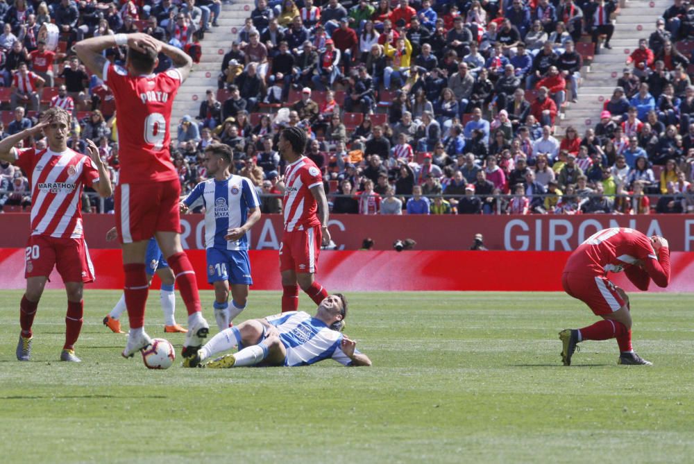 Les imatges del Girona - Espanyol (1-2)