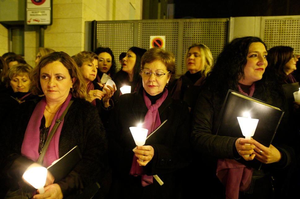 Procesión del Refugio en Murcia