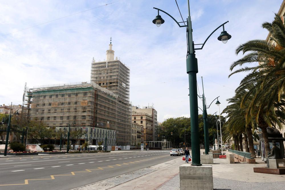 Obras paradas en Málaga