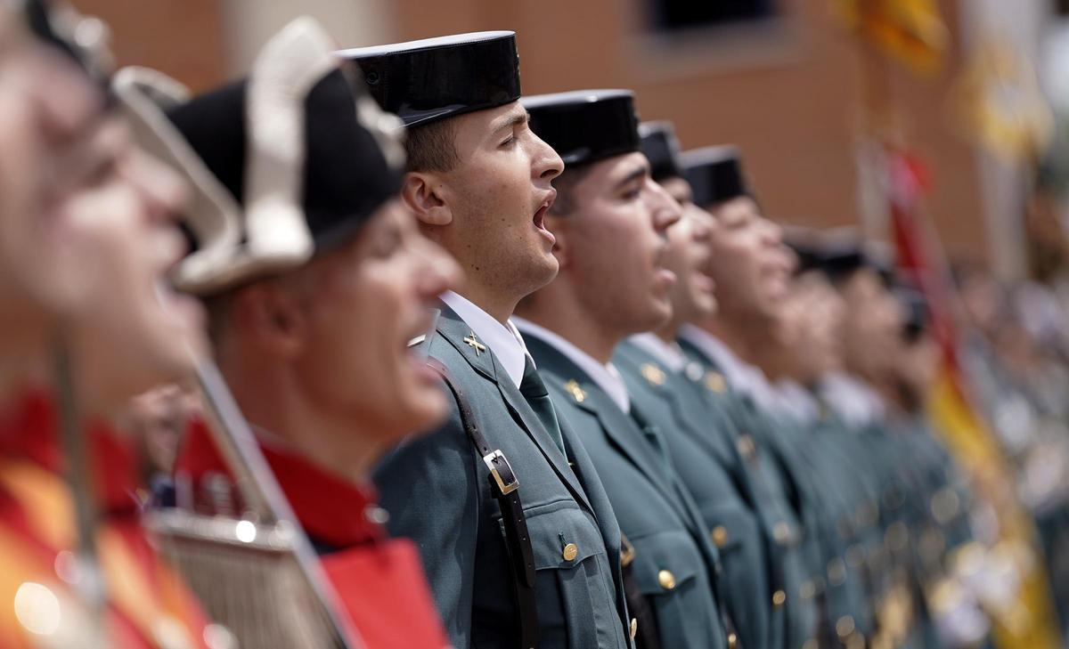 Actos de celebración del 180 aniversario de la fundación de la Guardia Civil.