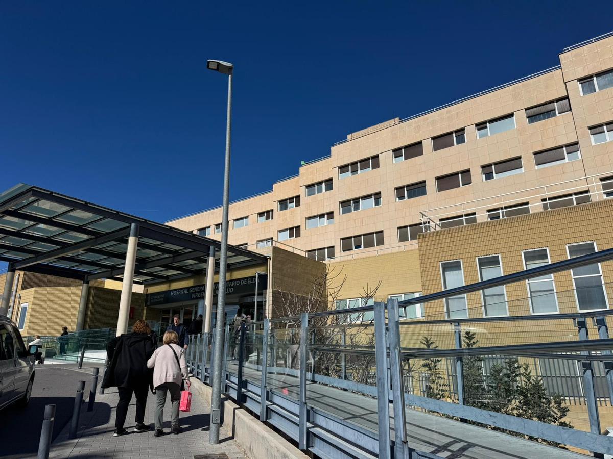 El Hospital de Elda, en una imagen reciente.