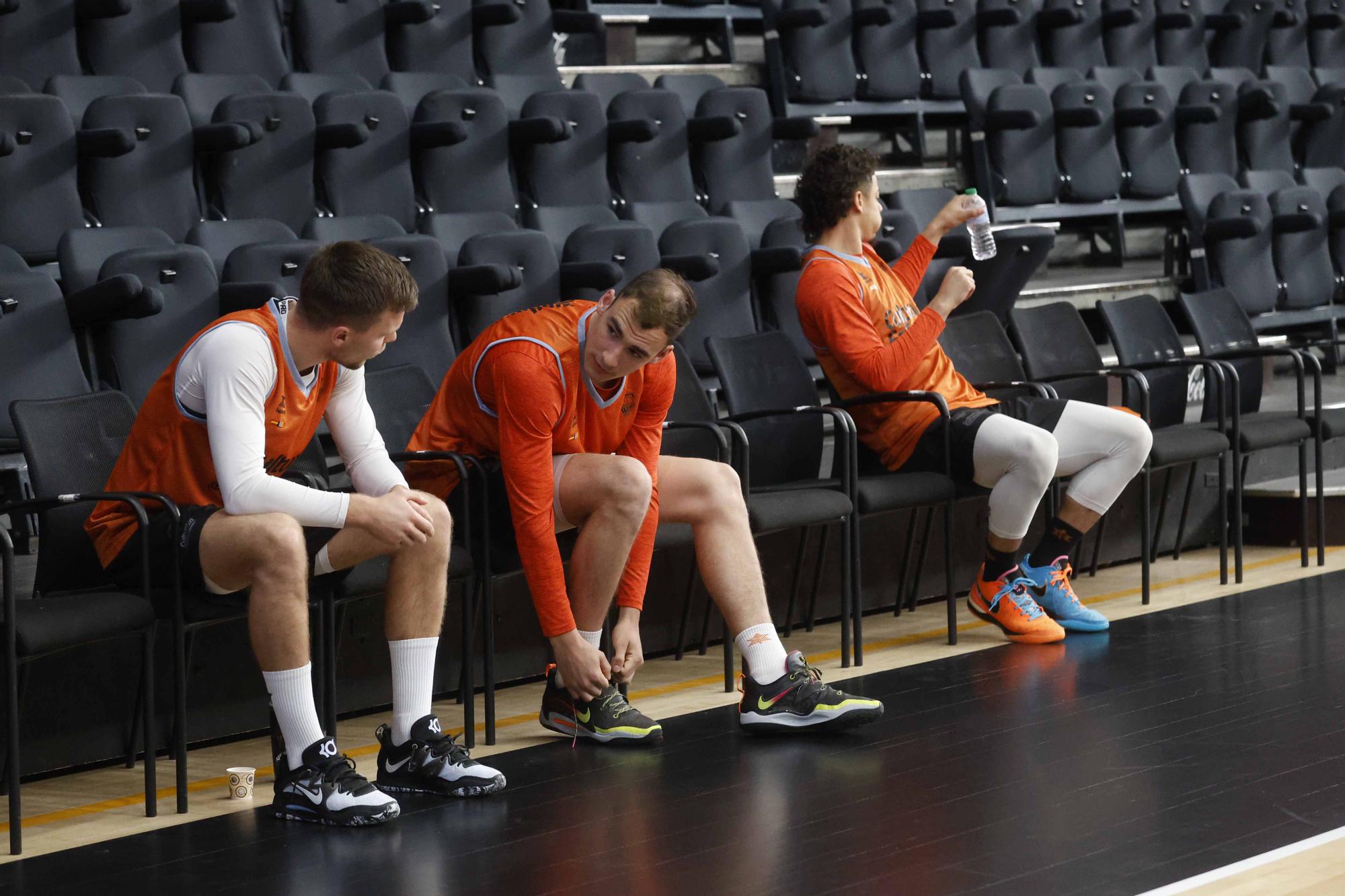 Entrenamiento Valencia Basket Club