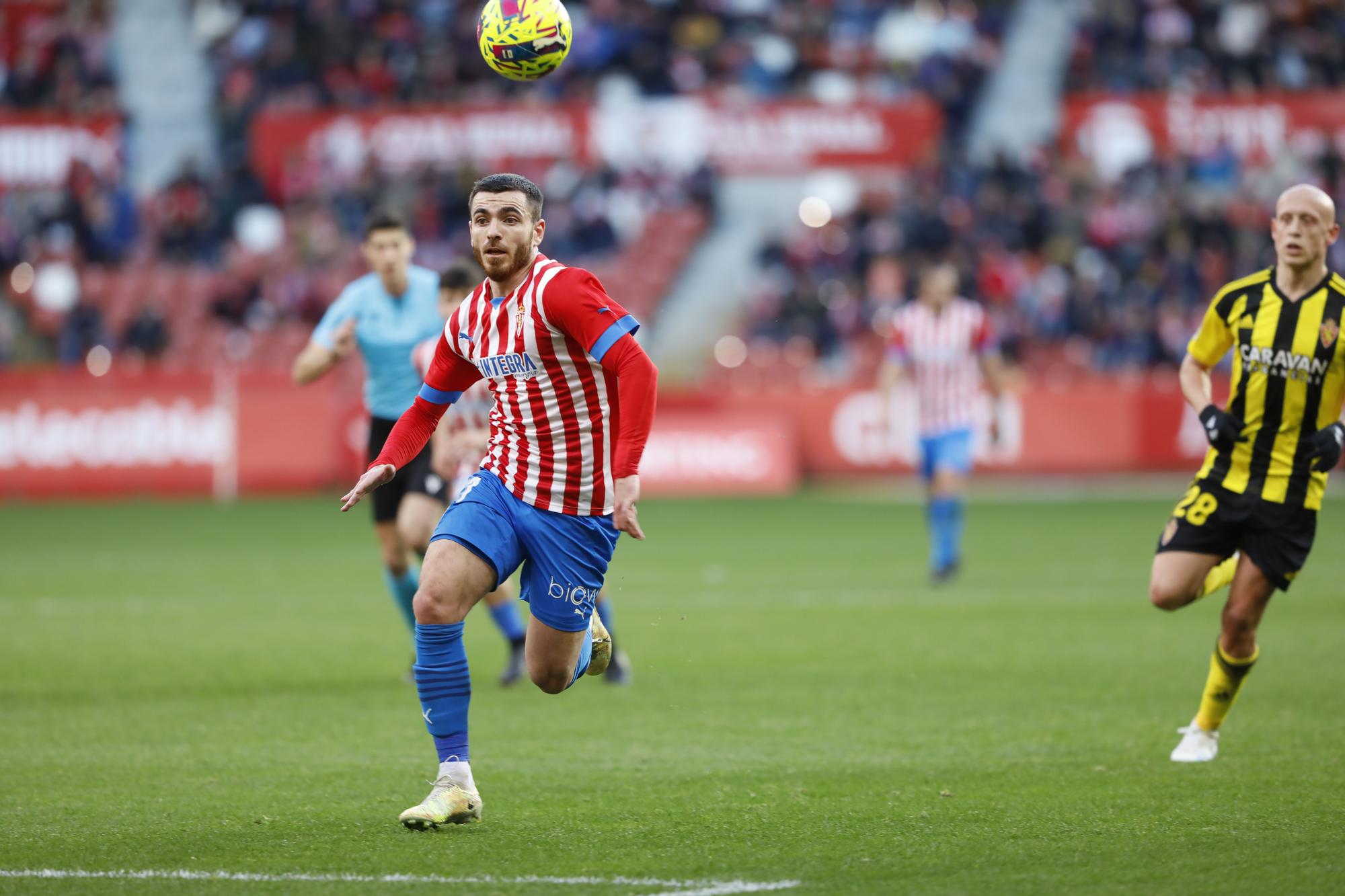 EN IMÁGENES: El encuentro entre el Sporting y el Real Zaragoza